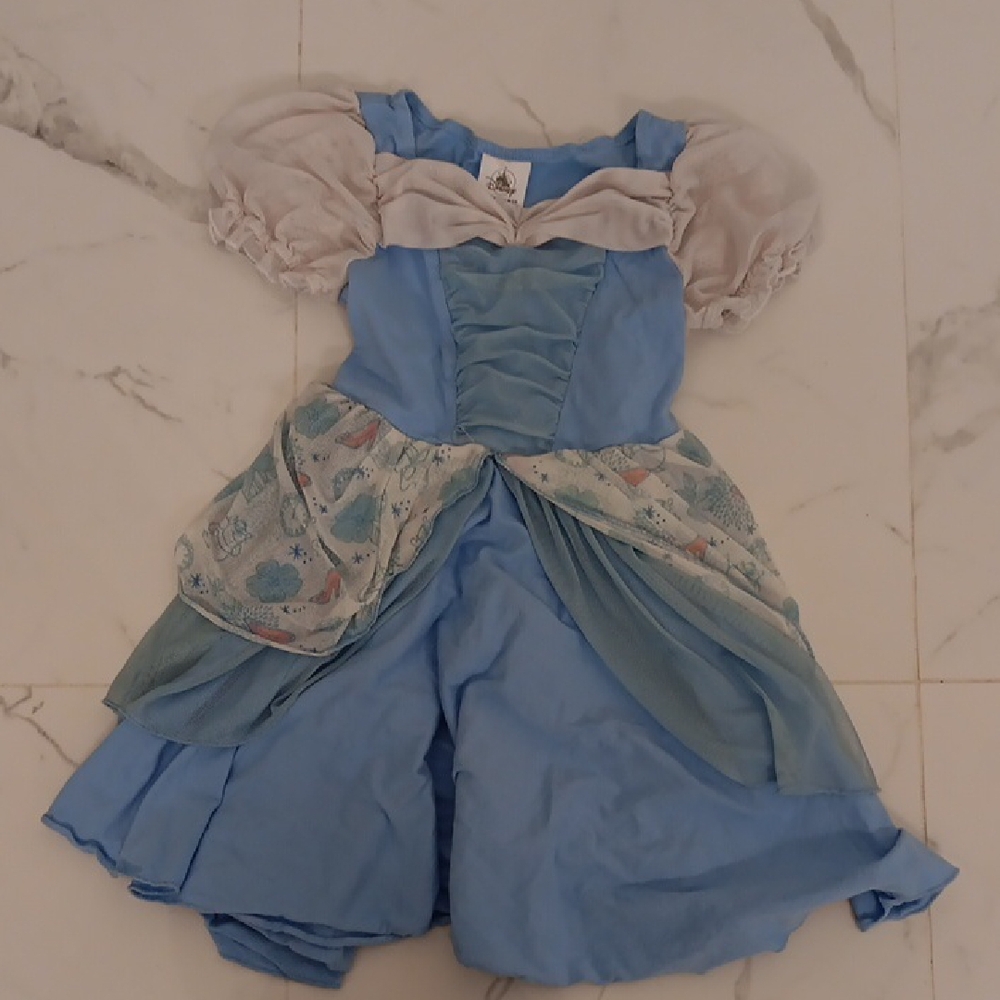 Blue and White Disney Cinderella Play Dress